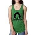 thumbnail image 1 of Ew David Funny Schitt's TV Quote Fan Gift Pop Culture Ladies Racerback Tank Top, Kelly, Small, 1 of 3