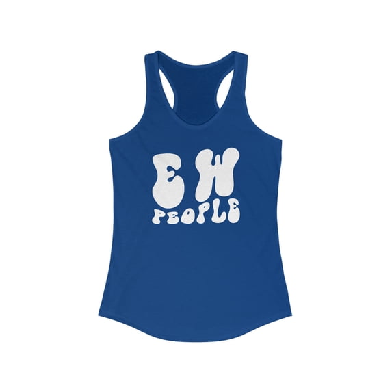 Ew People Antisocial Introvert Tank Top Gifts Shirt Womens Sleeveless