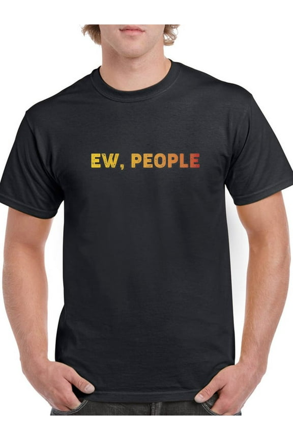Ew, People Men T-Shirt, Male Small