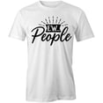 thumbnail image 1 of Ew... People T-Shirt | Anti Social White Tee Gift, 1 of 5