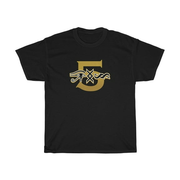 EwSbG Merchandise - The "5th" Legacy / Black and Gold / Cotton Tee / "EyEwILL" Logo