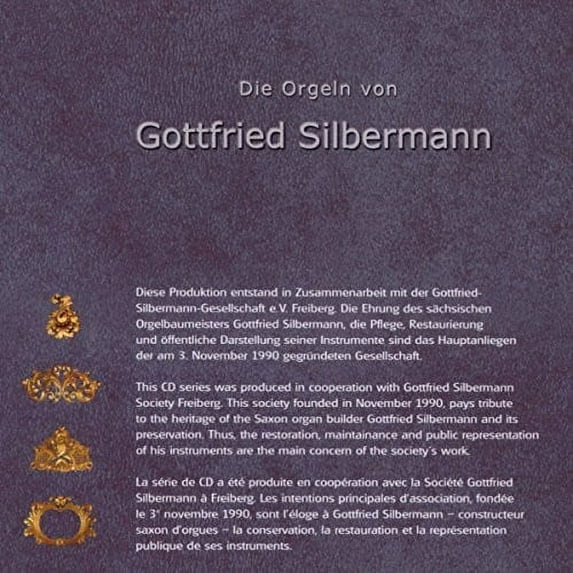Ewald Kooiman / Various - V5-8: Die Orgeln von Gottfried Silbermann - Music & Performance - CD