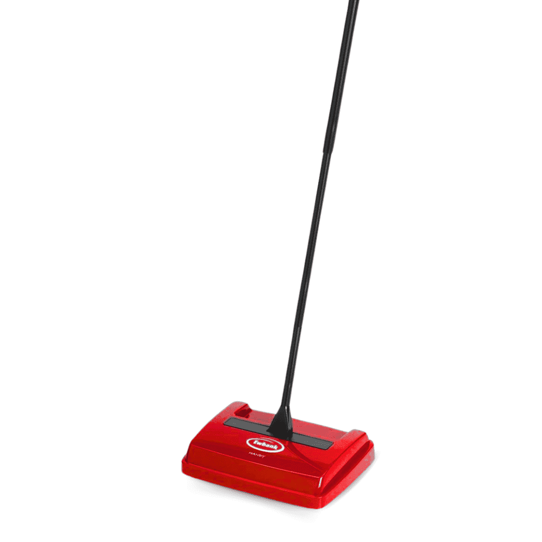Speedsweep Red Compact Manual Carpet Sweeper