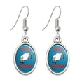 thumbnail image 1 of Ewe Wish You Funny Humor Novelty Dangling Drop Oval Charm Earrings, 1 of 4