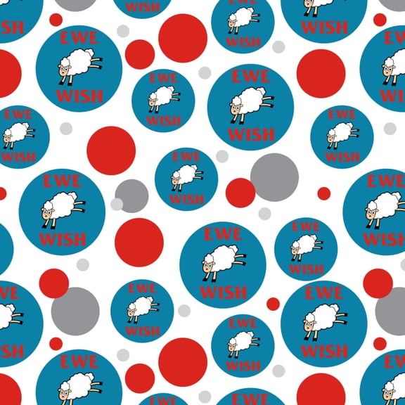 Ewe Wish You Funny Humor Premium Gift Wrap Wrapping Paper Roll