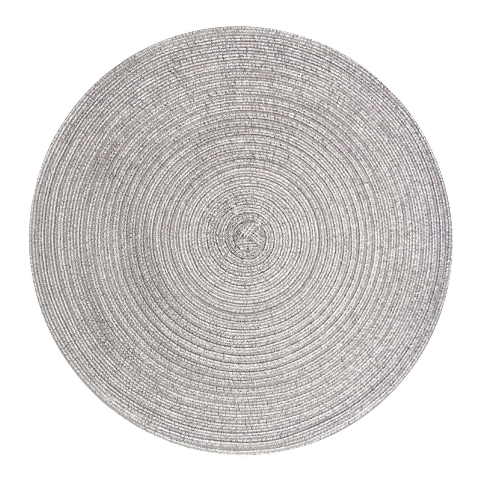 Ewgqwb Clearance Antiskid Heat Insulation Mats Round Braided Placemats
