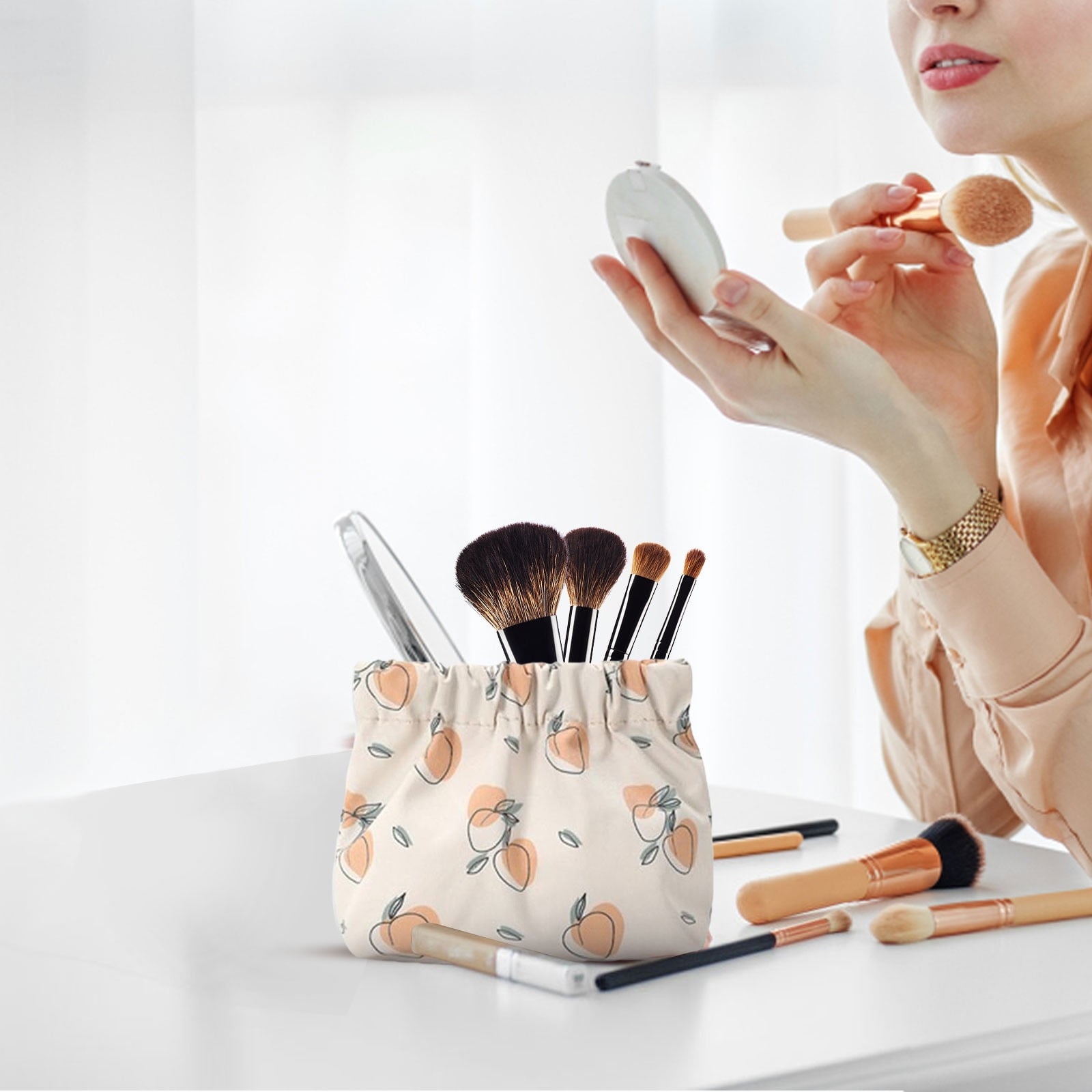 Ewgqwb Clearance Portable Storage Bag For Purse Jewelry Makeup Purse