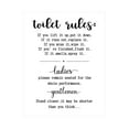 Ewgqwb Ornament Hangs Toilet Canvas Painting Core Home Decoration