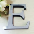 Ewgqwb Wall Hanging Wall Stickers 26 Letters DIY 3D Mirror Acrylic Wall