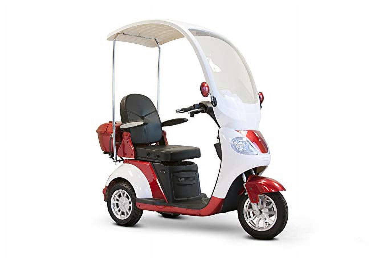 Ewheels Ewheels Luxurious Electric Oversized Scooter with Full Canopy Red - image 1 of 3