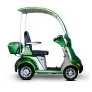 Ewheels Mobility Scooter with Canopy Color: Green