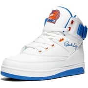 Ewing Atheltics Mens 33 HI x Orion Rebound Basketball Sneakers, White/Royal Blue/Orange, 9.5