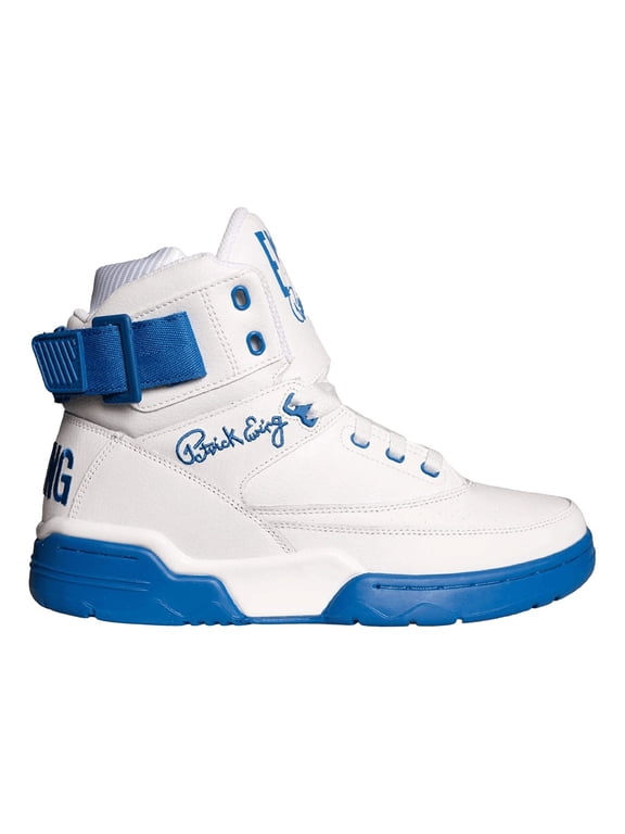 Mens Patrick Ewing 33 Hi Shoe Size: 9.5 White/Royal Basketball