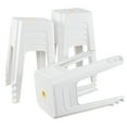 thumbnail image 1 of Ewingger 12 Pack 18.6 Inches High Plastic Stools, White Portable Backless Stools for Sitting, 1 of 7