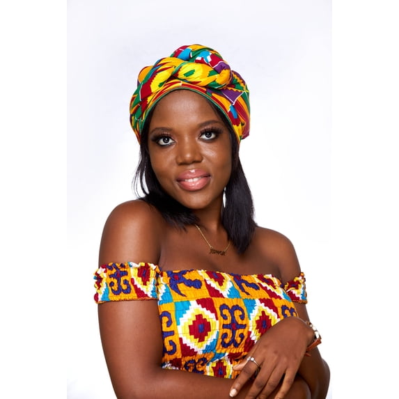 Ewurama Silklined Headwrap
