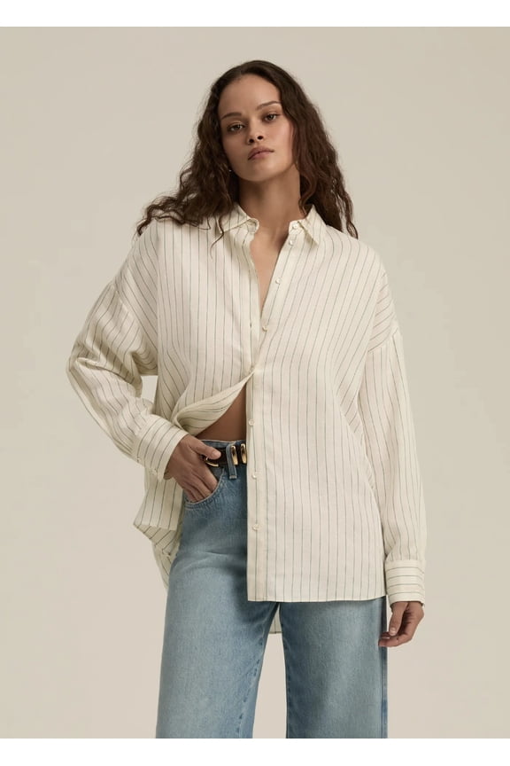 Ex-Boyfriend Shirt - Emerald Stripe - Favorite Daughter