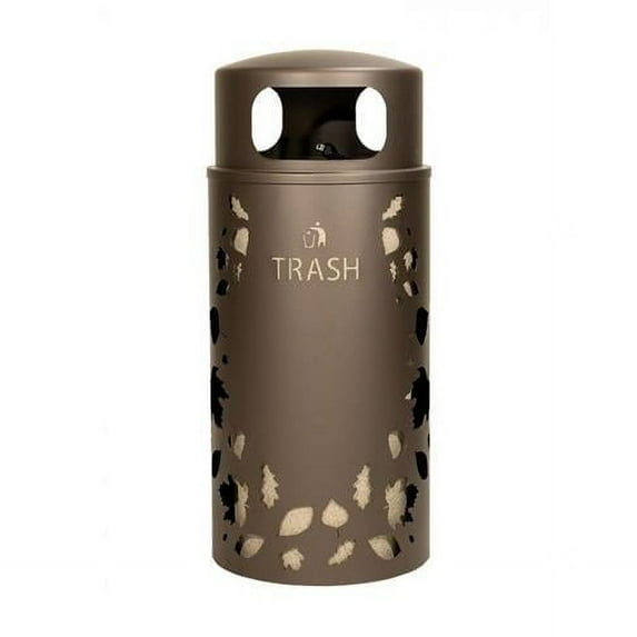 Ex-Cell Kaiser NS33-LV T BRZX 33 gal Nature Series Leaves Trash, Bronze