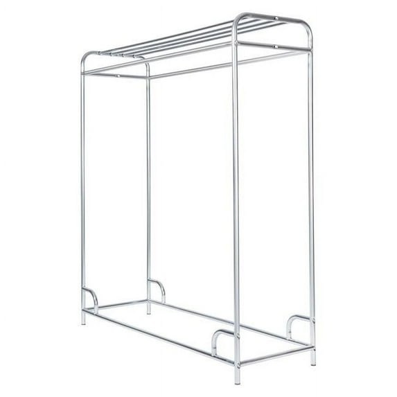 Ex-Cell Kaiser 790-48 CHR 48 in. Single or Double-Sided Garment Rack, Chrome