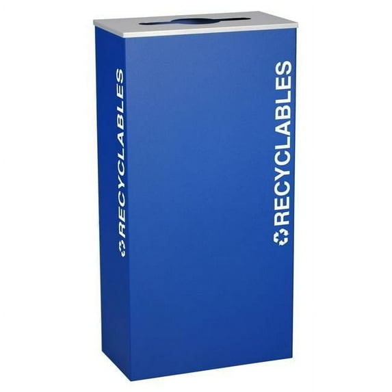 Ex-Cell Kaleidoscope XL Series 17 Gallon Indoor Recycling Receptacle
