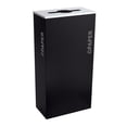 thumbnail image 1 of Ex-Cell Kasier  17 gal Kaleidoscope Black Tie Series Receptacle Paper Recyclable Bins - Black, 1 of 1