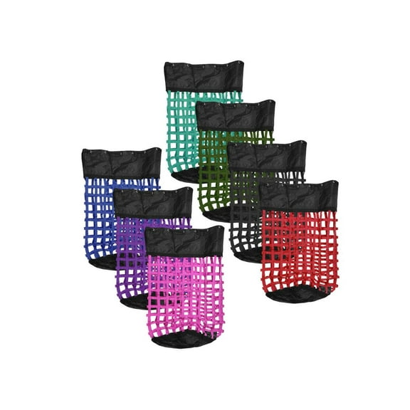 Ex-Large Solid Bottom Slow Feed Hay Bag (Black)