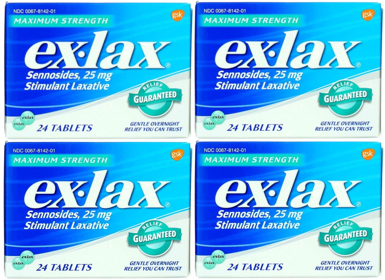 Ex-lax Maximum Strength Stimulant Laxative, 48 Pills by Ex-lax