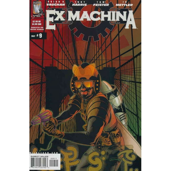 Ex Machina #9 VF ; WildStorm Comic Book