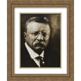 thumbnail image 1 of Ex-President Theodore Roosevelt, head-and-shoulders portrait, facing front 18x24 Double Matted Gold Ornate Framed Art Print, 1 of 2