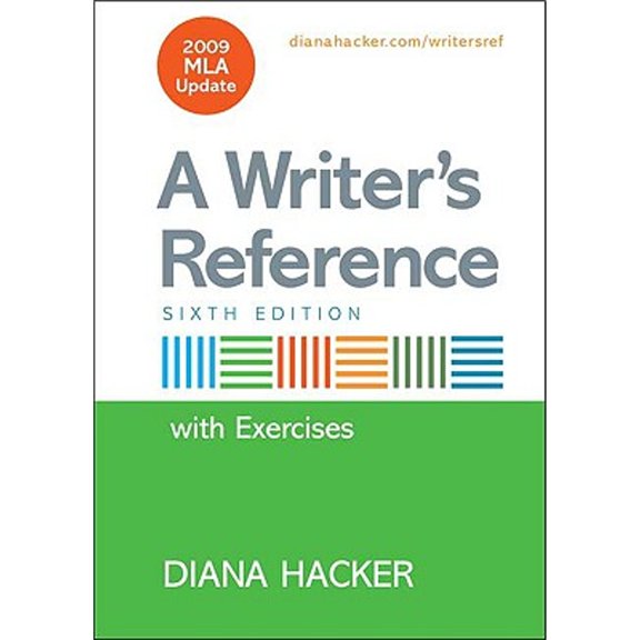 Pre-Owned Writer's Reference with Integrated Exercises with 2009 MLA Update (Plastic Comb) 0312593341 9780312593346