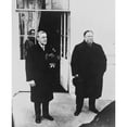 thumbnail image 1 of Ex-William Howard Taft With Newly Inaugurated President Woodrow Wilson Following Inaugural, 1 of 1