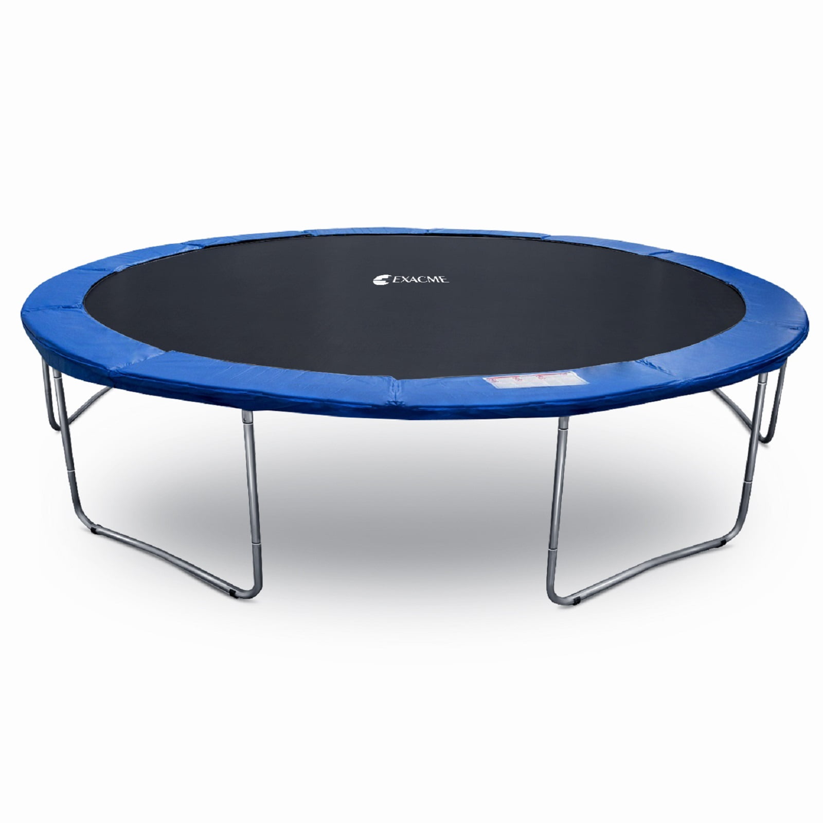 ExacMe 14ft Safety Ground Set Trampoline for Kids, Outdoor No Net