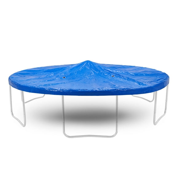 ExacMe Premium 10 Foot Trampoline Weather Cover with Center Support, Rain Cover with Drain Holes, Waterproof Winter Snow Protection Covers, R10B