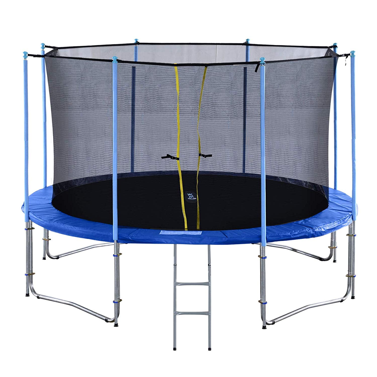 Exacme 15 FT Round Trampoline with Inner Enclosure Net and Ladder