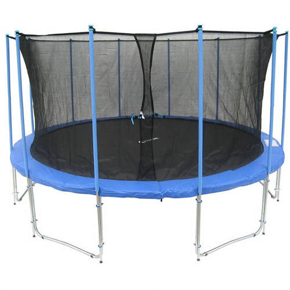 Exacme 16' Trampoline with Safety Pad and Inner Enclosure Net and