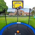 Exacme Large Trampoline Basketball Hoop for Kids, Outdoor Trampoline