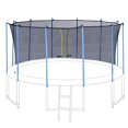 thumbnail image 1 of Exacme Safety Intra Enclosure Net with 12 Poles for C-Series 15FT Frame Trampoline C15N, 1 of 7