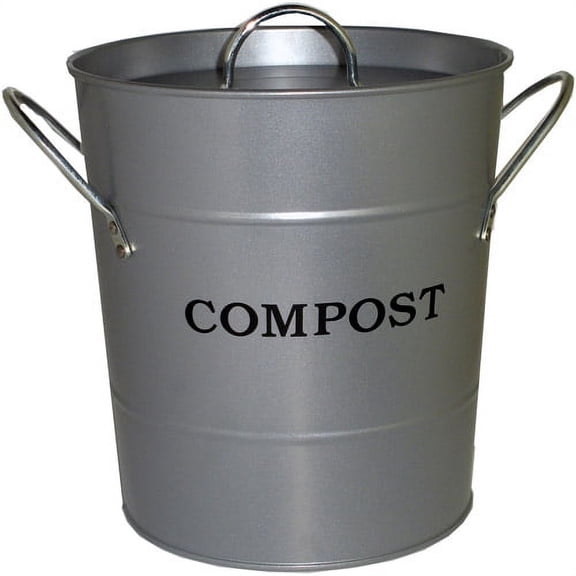 Exaco 2-in-1 Kitchen Compost Bucket with Lid