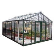 Exaco VI 46 HYBRID Black Janssens Large Royal Victorian VI 46 Hybrid Greenhouse, Black