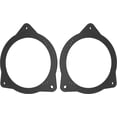 thumbnail image 1 of Exact Fit Front Door Speaker Adapter Spacer Rings Fits Chevy Prizm And Corolla, 1 of 1