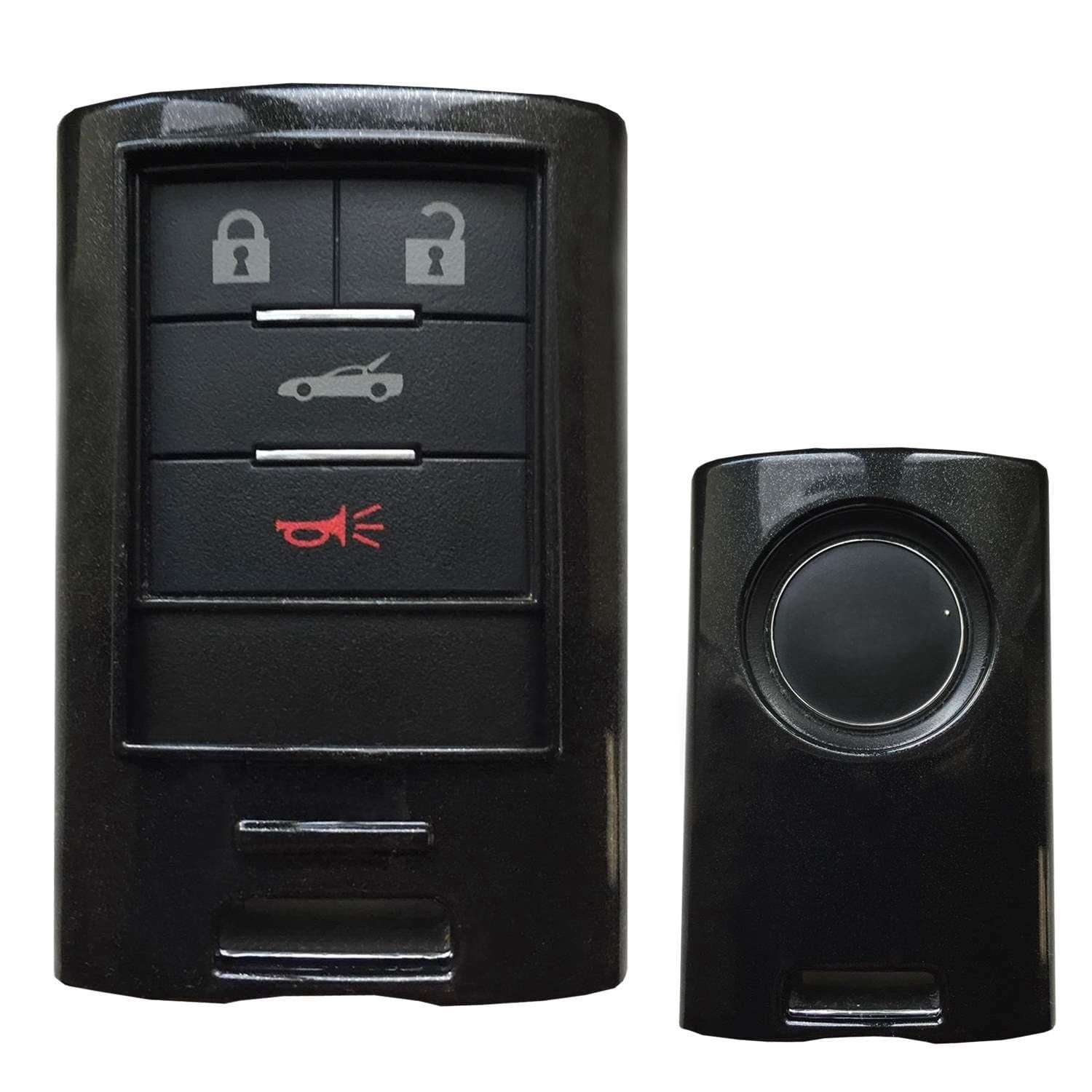 Exact Fit Gloss Black Smart Remote Key Fob Shell For Cadillac ATS CTS ...