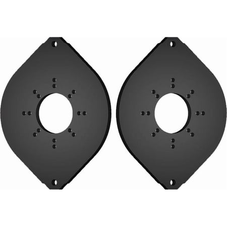 Exact Fit Tweeter/Speaker Adapter Spacer Rings Compatible With Dodge, Jeep
