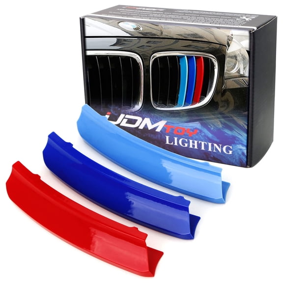 Exact FitM-Color Grille Insert Decoration Trims For 2007-2010 BMW E83 X3 LCI w/ 7 Beam Kidney Grill