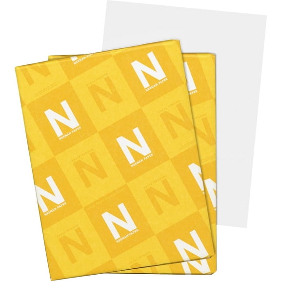 Exact Laser, Inkjet Index Paper- White- 94 Brightness- Letter- 8 1/2" x 11"- 90 lb Basis Weight- Smooth- 500 / Bundle