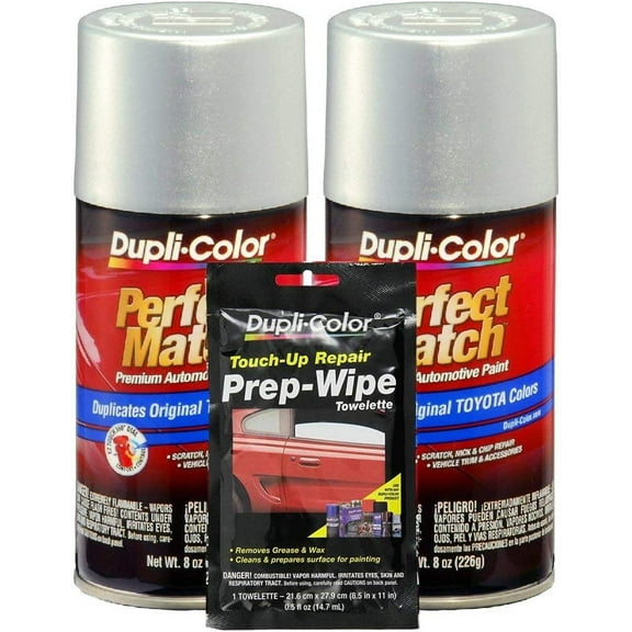 Exact-Match Automotive Paint for Vehicles - 8 oz, Bundles Prep Wipe (3 Items)