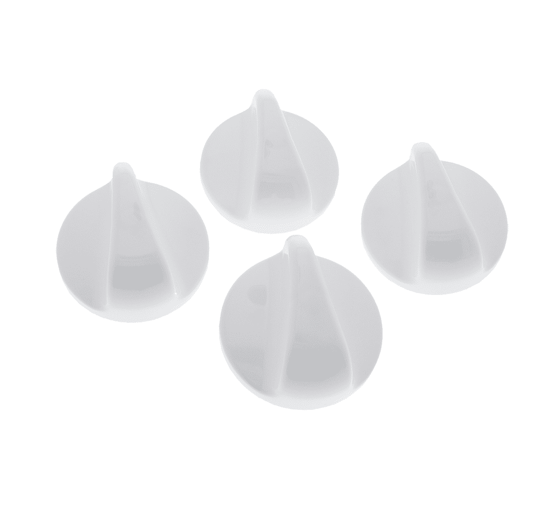 Exact Replacement Parts WB03X23020 KIT, KNOB WHITE (SET OF 4) for GE