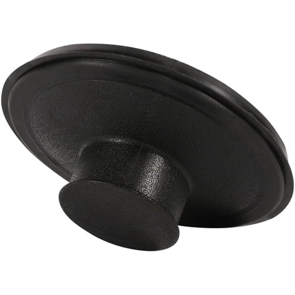 Exact Replacement Suitable for InSinkErator STP-PL/STPPL Black Rubber Sink Stopper for Garbage Disposal Compatible with Standard 3-1/2" Drains from