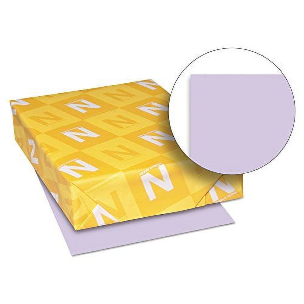 * Exact Vellum Bristol Cover Stock, 67 lbs., 81/2 x 11, Orchid, 250