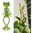 thumbnail image 2 of 5/10pcs Frog Plant Stand Green Supports Holder Cute Stable Large Support Gift US 2 of 14