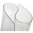 thumbnail image 1 of ExactMade Clear Carpet Runner, 27 x 120 Inch, USA Made, Safe, 2mm Thick Cleated Vinyl, Floor Protector, 1 of 8