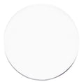 thumbnail image 1 of ExactMade - Clear Placemats Set of 2, USA Made, Safe, 12 Inch Round, 2mm Thick Ultra Clear Smooth Vinyl, Place Mat Plastic, Clear Mat, Plastic Plate Mats, Plastic Kids Placemats, 1 of 10
